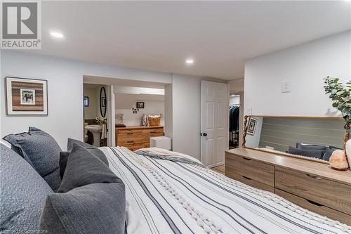 unit 2 primary bedroom - 239 East 22Nd Street, Hamilton, ON - Indoor Photo Showing Bedroom