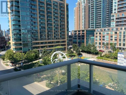 612 - 65 East Liberty Street, Toronto, ON - Outdoor With Balcony With Facade