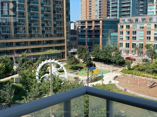 612 - 65 East Liberty Street, Toronto, ON - Outdoor With Balcony With Facade