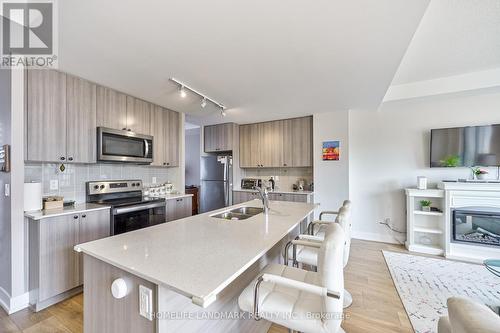 12 - 1245 Bayly Street, Pickering, ON - Indoor Photo Showing Kitchen With Double Sink With Upgraded Kitchen