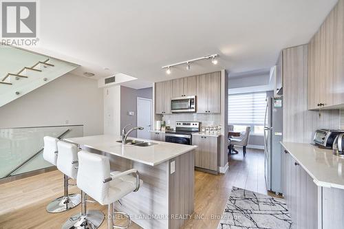 12 - 1245 Bayly Street, Pickering, ON - Indoor Photo Showing Kitchen With Double Sink With Upgraded Kitchen