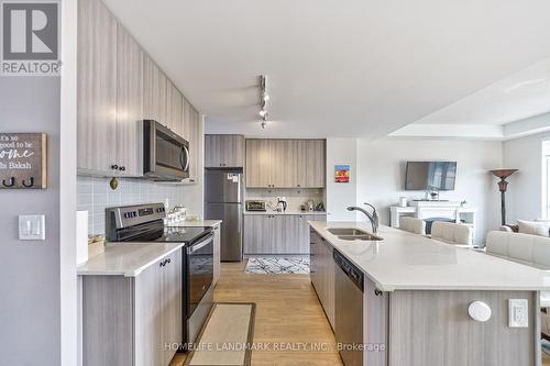 12 - 1245 Bayly Street, Pickering, ON - Indoor Photo Showing Kitchen With Double Sink