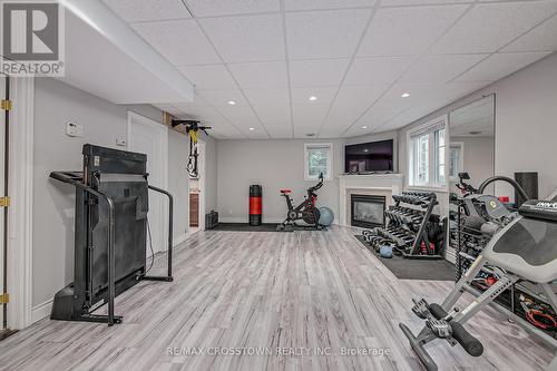 19 Mccarthy Court, Barrie (Letitia Heights), ON - Indoor Photo Showing Gym Room