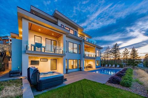 980 Ledgeview Court, Kelowna, BC - Outdoor With In Ground Pool