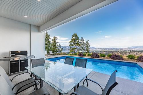 980 Ledgeview Court, Kelowna, BC - Outdoor With In Ground Pool With Deck Patio Veranda With Exterior