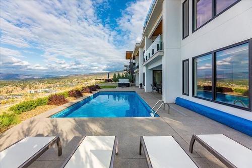 980 Ledgeview Court, Kelowna, BC - Outdoor With In Ground Pool