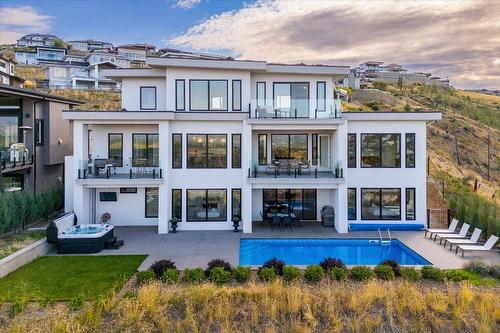 980 Ledgeview Court, Kelowna, BC - Outdoor With In Ground Pool