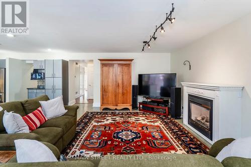 73 Colin Avenue, Toronto, ON - Indoor Photo Showing Living Room With Fireplace