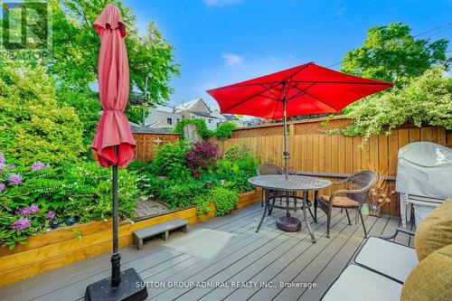 20 Poucher Street, Toronto (Blake-Jones), ON - Outdoor With Deck Patio Veranda