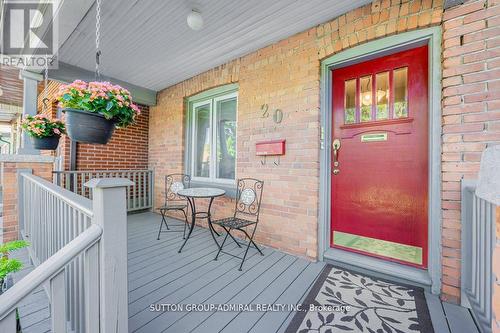 20 Poucher Street, Toronto, ON - Outdoor With Deck Patio Veranda With Exterior