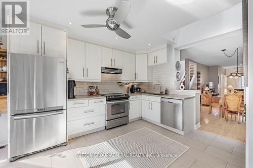 20 Poucher Street, Toronto, ON - Indoor Photo Showing Kitchen With Upgraded Kitchen