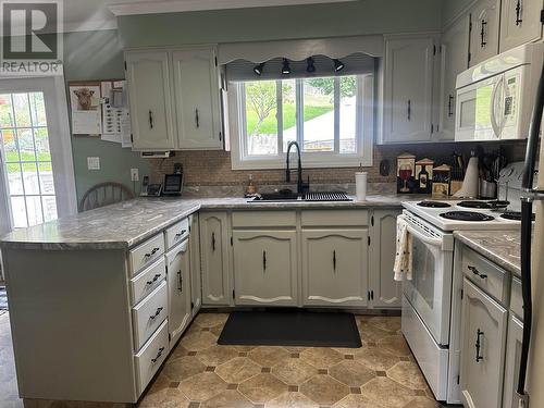 1350 11Th Avenue, Williams Lake, BC - Indoor Photo Showing Kitchen With Double Sink