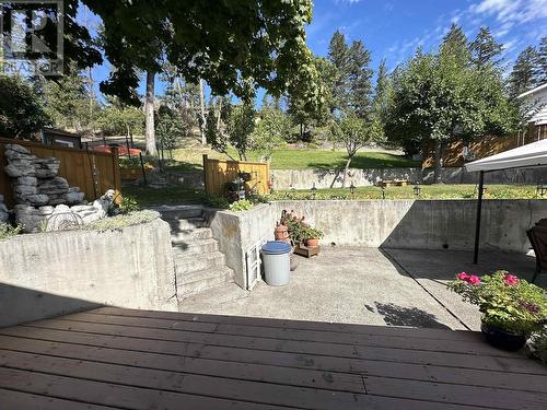 1350 11Th Avenue, Williams Lake, BC - Outdoor With Deck Patio Veranda With Backyard