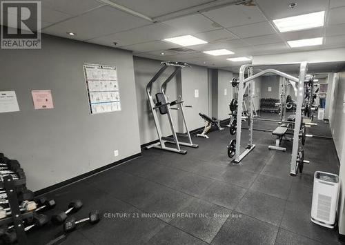 1001 - 38 Joe Shuster Way, Toronto, ON - Indoor Photo Showing Gym Room