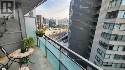 1001 - 38 Joe Shuster Way, Toronto, ON - Outdoor With Balcony