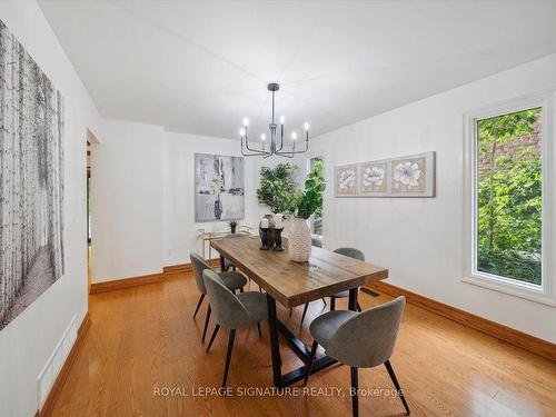 14 Macklingate Crt, Toronto, ON - Indoor Photo Showing Dining Room