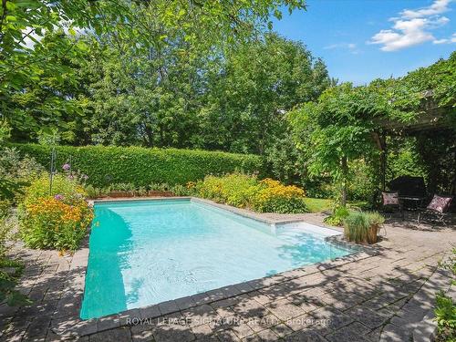 14 Macklingate Crt, Toronto, ON - Outdoor With In Ground Pool