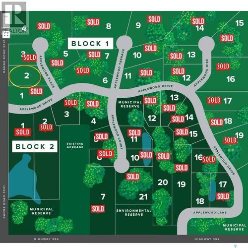 Lot 2 Block 1, Applewood Estates, Corman Park Rm No. 344, SK 