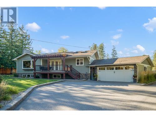 3505 Mcculloch Road, Kelowna, BC - Outdoor With Deck Patio Veranda With Facade