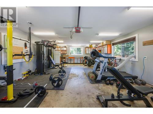 3505 Mcculloch Road, Kelowna, BC - Indoor Photo Showing Gym Room