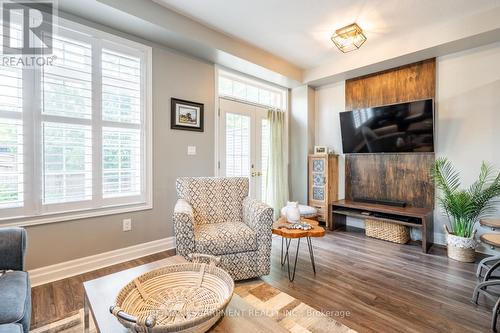 82 Cole Street, Hamilton (Waterdown), ON - Indoor Photo Showing Living Room With Fireplace