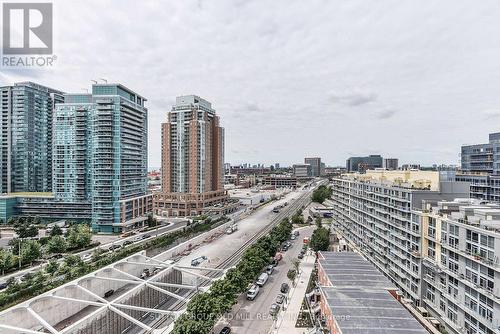 1124 - 1 Shaw Street, Toronto, ON - Outdoor With Facade