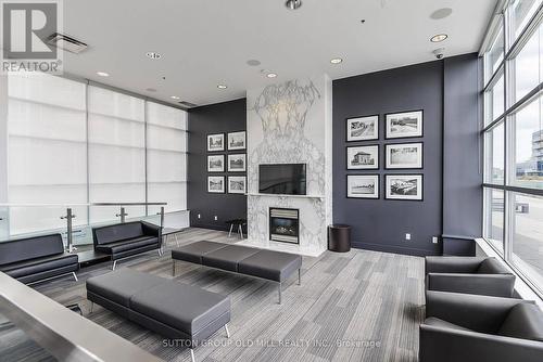 1124 - 1 Shaw Street, Toronto, ON - Indoor With Fireplace