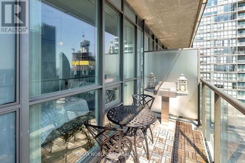 4407 - 55 Bremner Boulevard, Toronto, ON - Outdoor With Balcony With Exterior