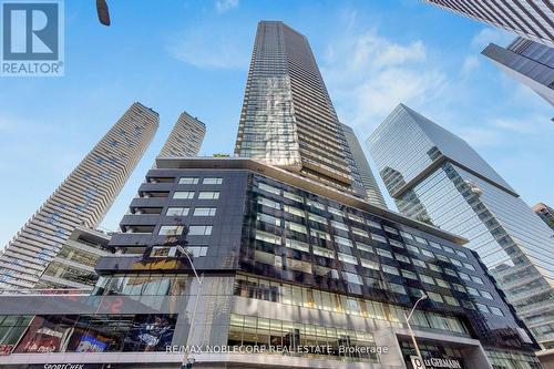 4407 - 55 Bremner Boulevard, Toronto, ON - Outdoor With Balcony With Facade