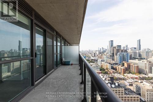 3207 - 290 Adelaide Street W, Toronto, ON - Outdoor With Balcony With View