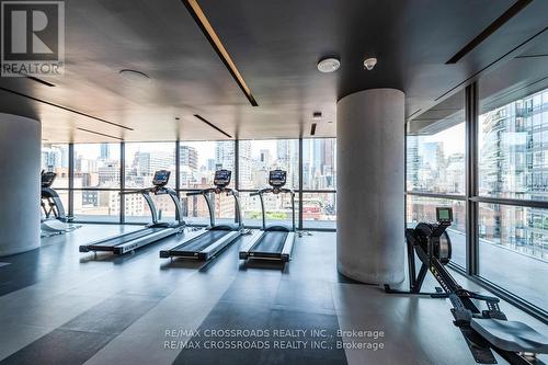 3207 - 290 Adelaide Street W, Toronto, ON - Indoor Photo Showing Gym Room