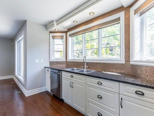 Cuisine - 522 Rue De La Grotte, Mont-Saint-Hilaire, QC - Indoor Photo Showing Kitchen With Double Sink