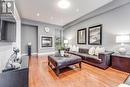 385 Burloak Drive, Oakville (Bronte West), ON  - Indoor Photo Showing Living Room With Fireplace 