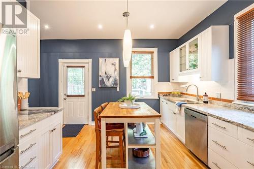 198 Duke Street, Hamilton, ON - Indoor Photo Showing Kitchen With Double Sink