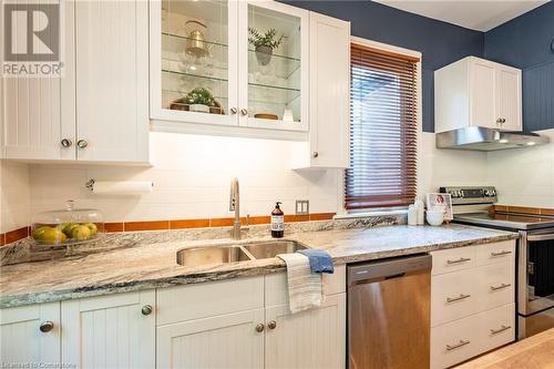 198 Duke Street, Hamilton, ON - Indoor Photo Showing Kitchen With Double Sink