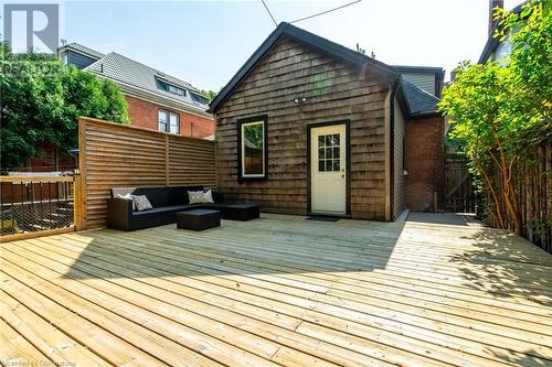 198 Duke Street, Hamilton, ON - Outdoor With Deck Patio Veranda With Exterior