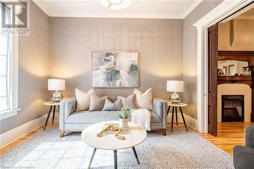 198 Duke Street, Hamilton, ON - Indoor Photo Showing Living Room