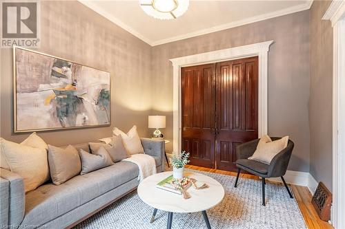 198 Duke Street, Hamilton, ON - Indoor Photo Showing Living Room