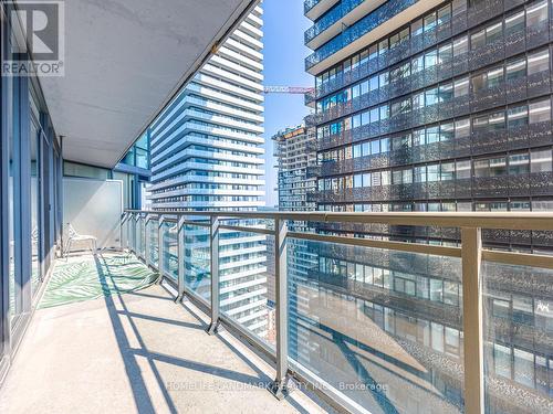 3811 - 45 Charles Street E, Toronto, ON - Outdoor With Balcony