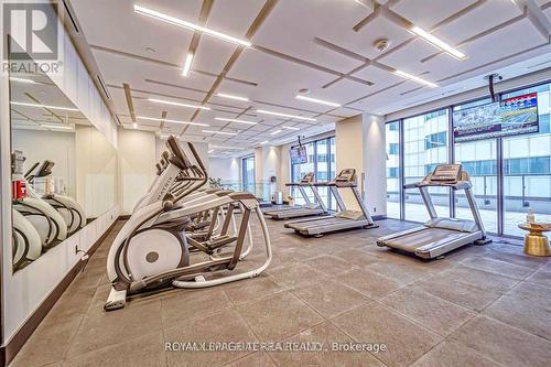 4212 - 87 Peter Street, Toronto (Waterfront Communities), ON - Indoor Photo Showing Gym Room