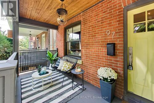 97 Strathcona Avenue, Toronto, ON - Outdoor With Deck Patio Veranda With Exterior