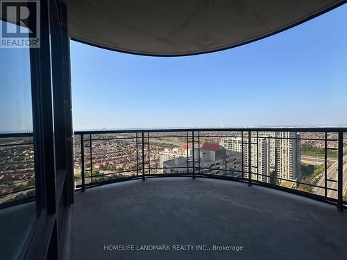 2711 - 385 Prince Of Wales Drive, Mississauga (City Centre), ON - Outdoor With Balcony With View