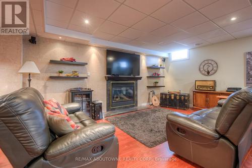 2386 Wasaga Drive, Oakville, ON - Indoor Photo Showing Other Room With Fireplace