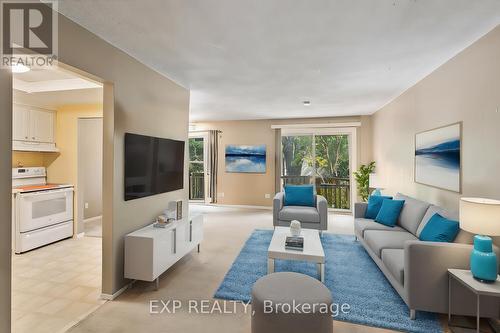 Virtually Staged Living Room - 69 - 472 Wilkins Street, London, ON - Indoor Photo Showing Living Room