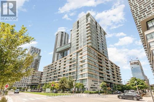 343 - 10 Capreol Court, Toronto, ON - Outdoor With Balcony With Facade