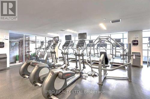 343 - 10 Capreol Court, Toronto, ON - Indoor Photo Showing Gym Room