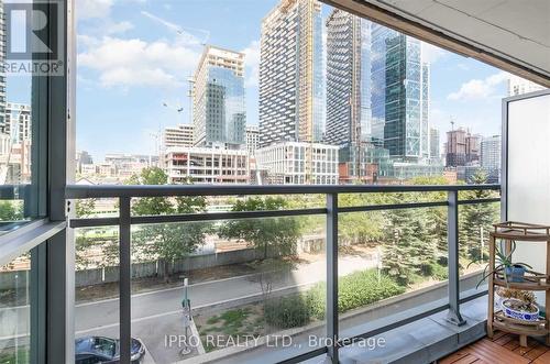 343 - 10 Capreol Court, Toronto, ON - Outdoor With Balcony