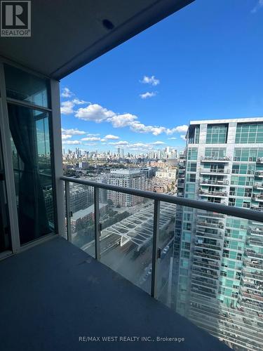 2505 - 125 Western Battery Road, Toronto, ON - Outdoor With Balcony With View