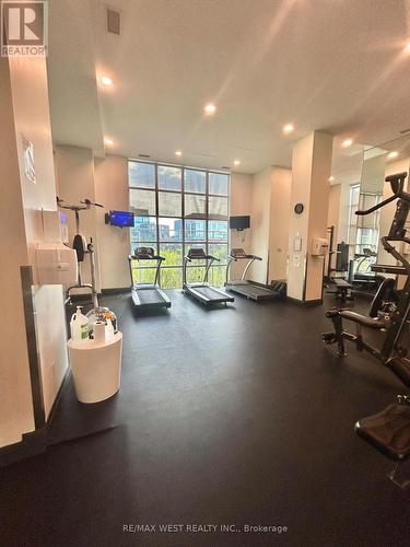 2505 - 125 Western Battery Road, Toronto, ON - Indoor Photo Showing Gym Room