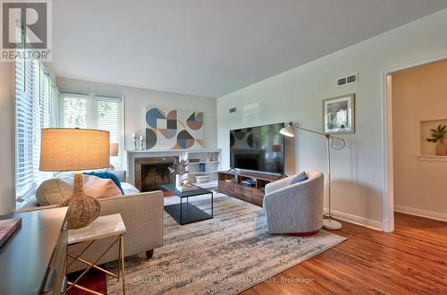 54 Robin Hood Road, Toronto, ON - Indoor Photo Showing Living Room With Fireplace